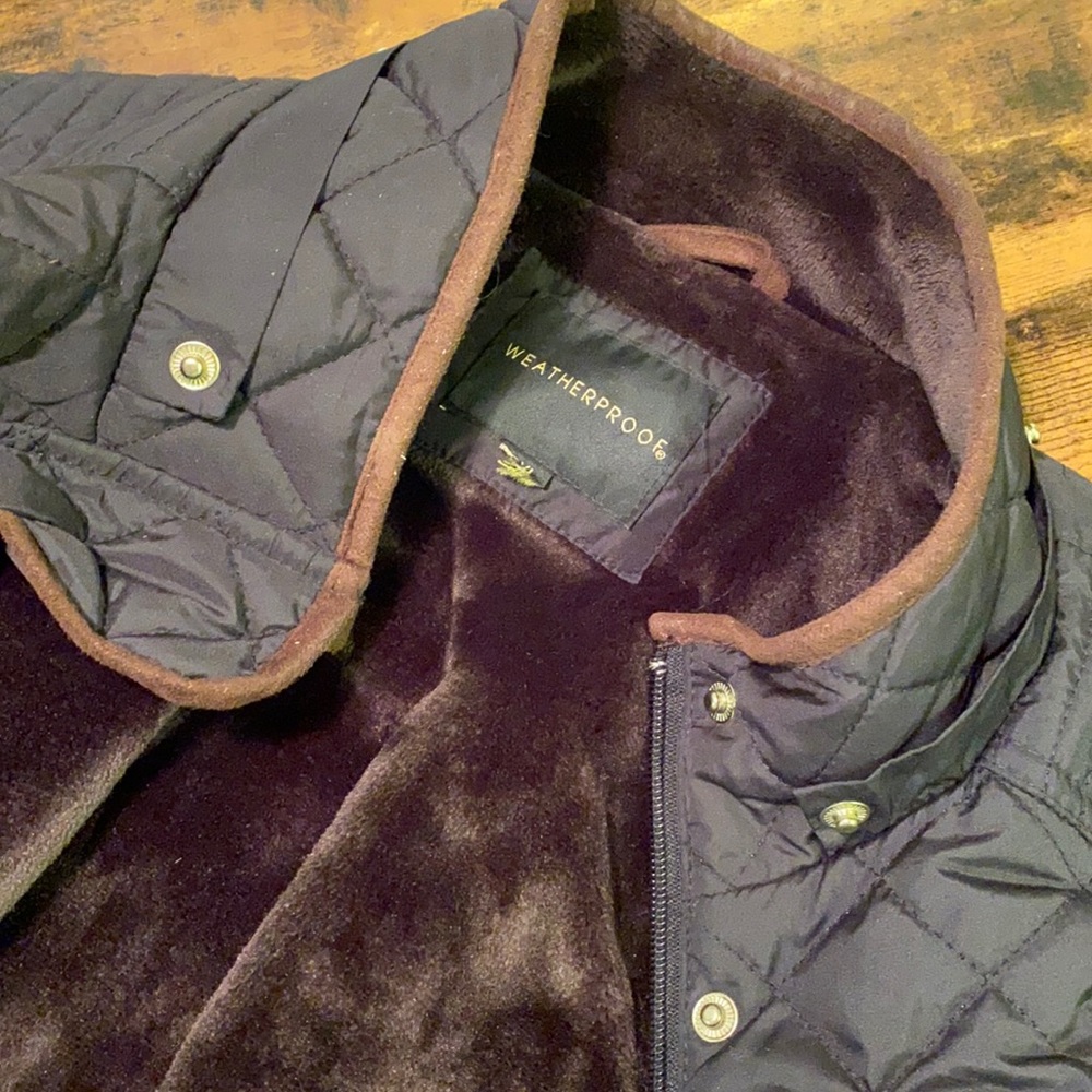 Military style cropped puffer by weatherproof